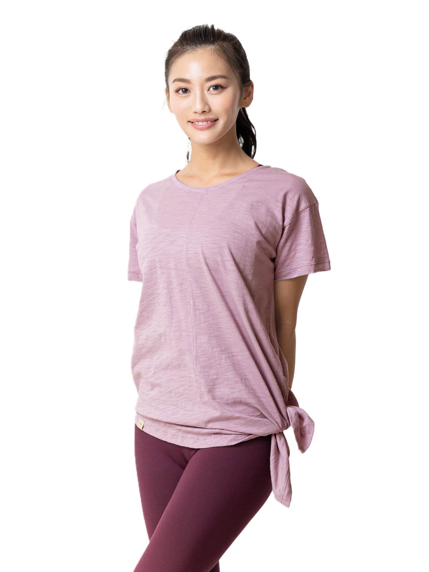 [Loopa] ルーパ 2.0 アシメトリカル 2way Tシャツ Asymetrical 2way Yoga Tee ヨガトップス / ヨガウェア [SOFF]-Puravida! プラヴィダ　ヨガ ピラティス フィットネスショップ