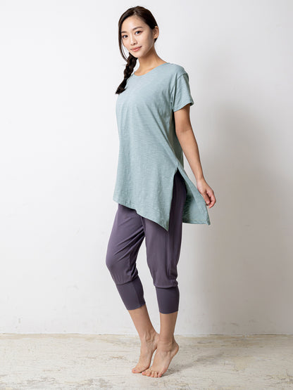 [Loopa] ルーパ 2.0 アシメトリカル 2way Tシャツ Asymetrical 2way Yoga Tee ヨガトップス / ヨガウェア [SOFF]-Puravida! プラヴィダ　ヨガ ピラティス フィットネスショップ