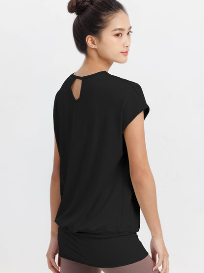 [Loopa] ルーパ ヨガチュニック yoga tunic Tシャツ ヨガトップス / ヨガウェア [SOFF]-Puravida! プラヴィダ　ヨガ ピラティス フィットネスショップ