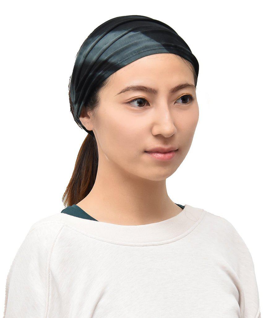 [Loopa] ルーパ 2.0 ヘアバンド スクイーズ バティック柄(染め柄) Yoga Hair bands Squeeze dyed pattern ヘッドバンド / [A] 10_3-Puravida! プラヴィダ　ヨガ ピラティス フィットネスショップ