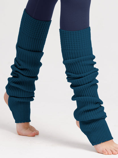 [Loopa] ルーパ リブニット レッグウォーマー Rib nit Leg warmers / スポーツインナー 靴下 [A] 20_2-Puravida! プラヴィダ　ヨガ ピラティス フィットネスショップ