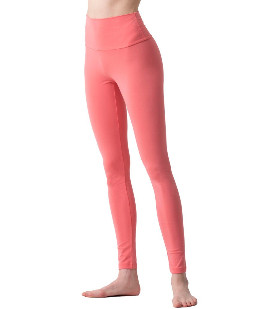 新色[Loopa] ルーパ ストレッチコットンヨガレギンス Strech Cotton Yoga Leggings / ヨガパンツ ボトムス ヨガウェア [A] 20_1-Puravida! プラヴィダ　ヨガ ピラティス フィットネスショップ