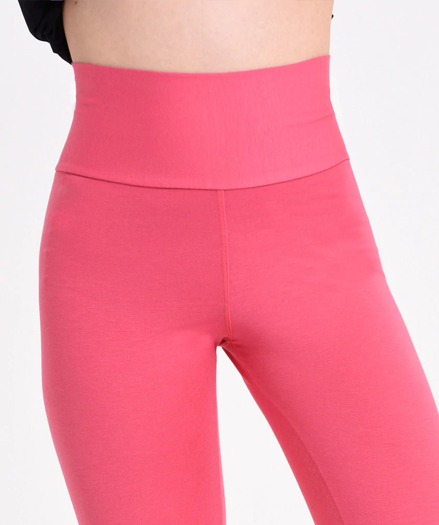 新色[Loopa] ルーパ ストレッチコットンヨガレギンス Strech Cotton Yoga Leggings / ヨガパンツ ボトムス ヨガウェア [A] 20_1-Puravida! プラヴィダ　ヨガ ピラティス フィットネスショップ