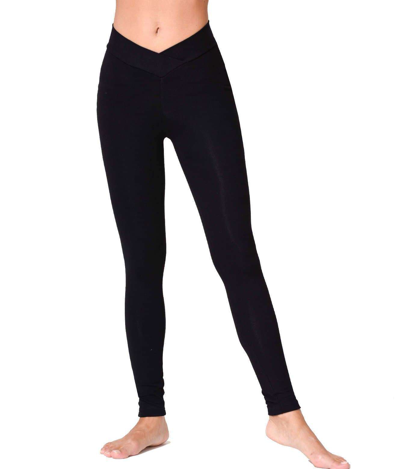 [Loopa] ルーパ 魔法の美脚 ストレッチ ヨガパンツ レギンス カプリパンツ Stretch Yoga Pants V-front / ヨガウェア ボトムス [A] 20_1-Puravida! プラヴィダ　ヨガ ピラティス フィットネスショップ