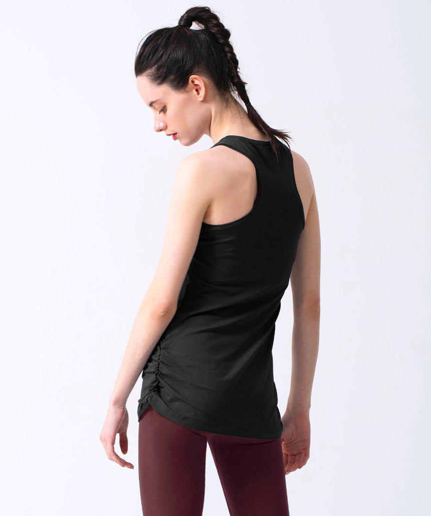 [Loopa] ルーパ Yバックタンクトップ 無地 Y-back Yoga tank top Plain / ヨガウェア ヨガトップス 22SS [A] 10_2-Puravida! プラヴィダ　ヨガ ピラティス フィットネスショップ