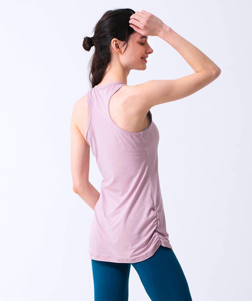 [Loopa] ルーパ Yバックタンクトップ 無地 Y-back Yoga tank top Plain / ヨガウェア ヨガトップス 22SS [A] 10_2-Puravida! プラヴィダ　ヨガ ピラティス フィットネスショップ