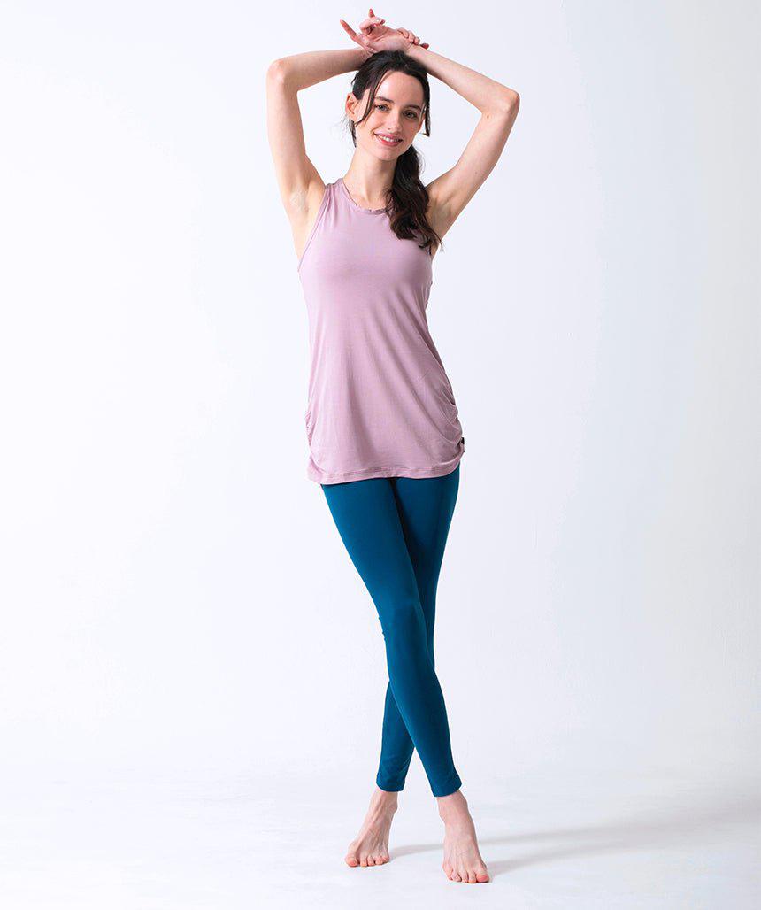 [Loopa] ルーパ Yバックタンクトップ 無地 Y-back Yoga tank top Plain / ヨガウェア ヨガトップス 22SS [A] 10_2-Puravida! プラヴィダ　ヨガ ピラティス フィットネスショップ