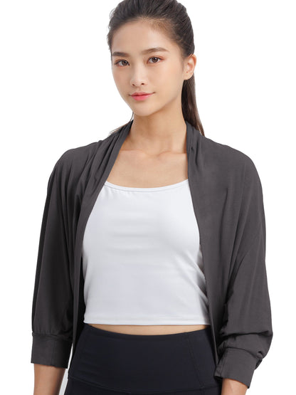 [Loopa] ルーパ ドルマンカーディガン Yoga Dolman Sleeve Cardigan アウター / ヨガウェア ヨガトップス [A] 10_1-Puravida! プラヴィダ　ヨガ ピラティス フィットネスショップ