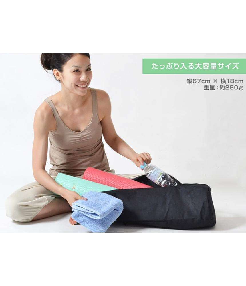 [Yogaworks] マットバッグ ヨガマットバッグ ヨガマットケース / ブラック ヨガワークス MATBAG ショルダーバッグ YW-F504 CORE 60_1 QQ-Puravida! プラヴィダ　ヨガ ピラティス フィットネスショップ