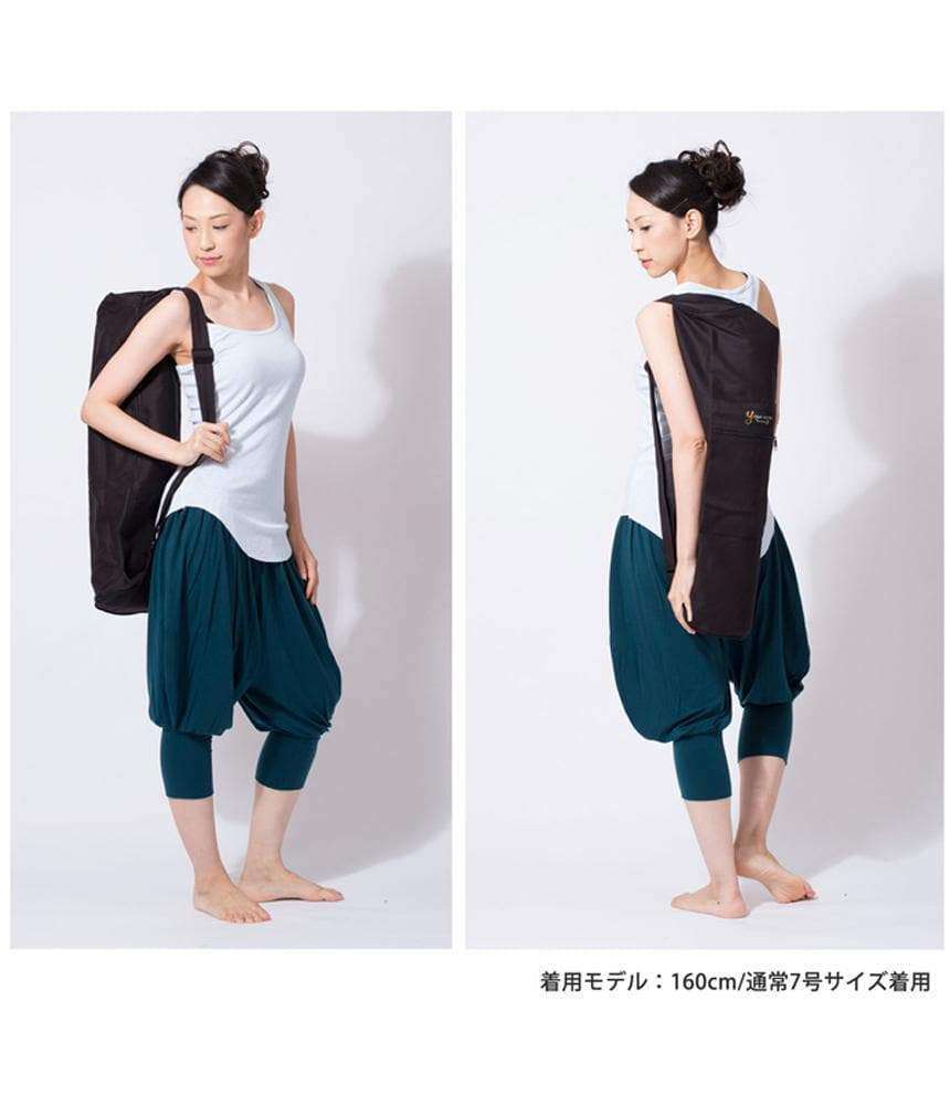 [Yogaworks] マットバッグ ヨガマットバッグ ヨガマットケース / ブラック ヨガワークス MATBAG ショルダーバッグ YW-F504 CORE 60_1 QQ-Puravida! プラヴィダ　ヨガ ピラティス フィットネスショップ